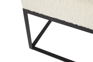 Cruz Ottoman 60"-Blue Hand Home