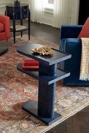 Casey Side Table-Blue Hand Home