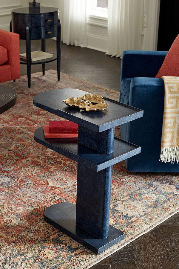 Casey Side Table-Blue Hand Home