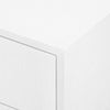 Cubik 2-Drawer Side Table / Chiffon White-Villa & House-Blue Hand Home