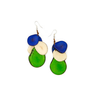Jordin Earrings-Blue Hand Home
