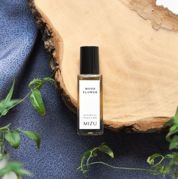 MOONFLOWER All-Natural Botanical Perfume Oil-Blue Hand Home