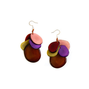 Jordin Earrings-Blue Hand Home