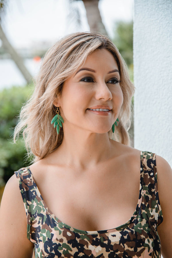 Lana Earrings-Blue Hand Home