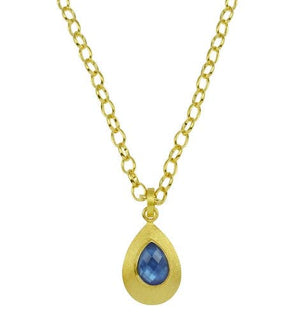 LYDIAN NECKLACE-Blue Hand Home