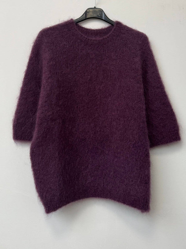 80% kid mohair sweater 3011: Jean-Blue Hand Home