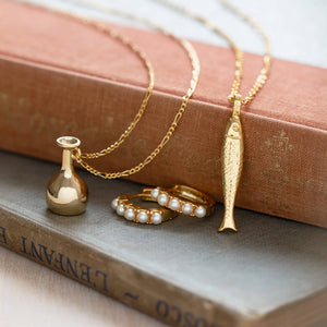 Fish Necklace-Blue Hand Home