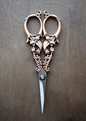 Tulip Garden Embroidery Scissors (Set of 3)-Blue Hand Home