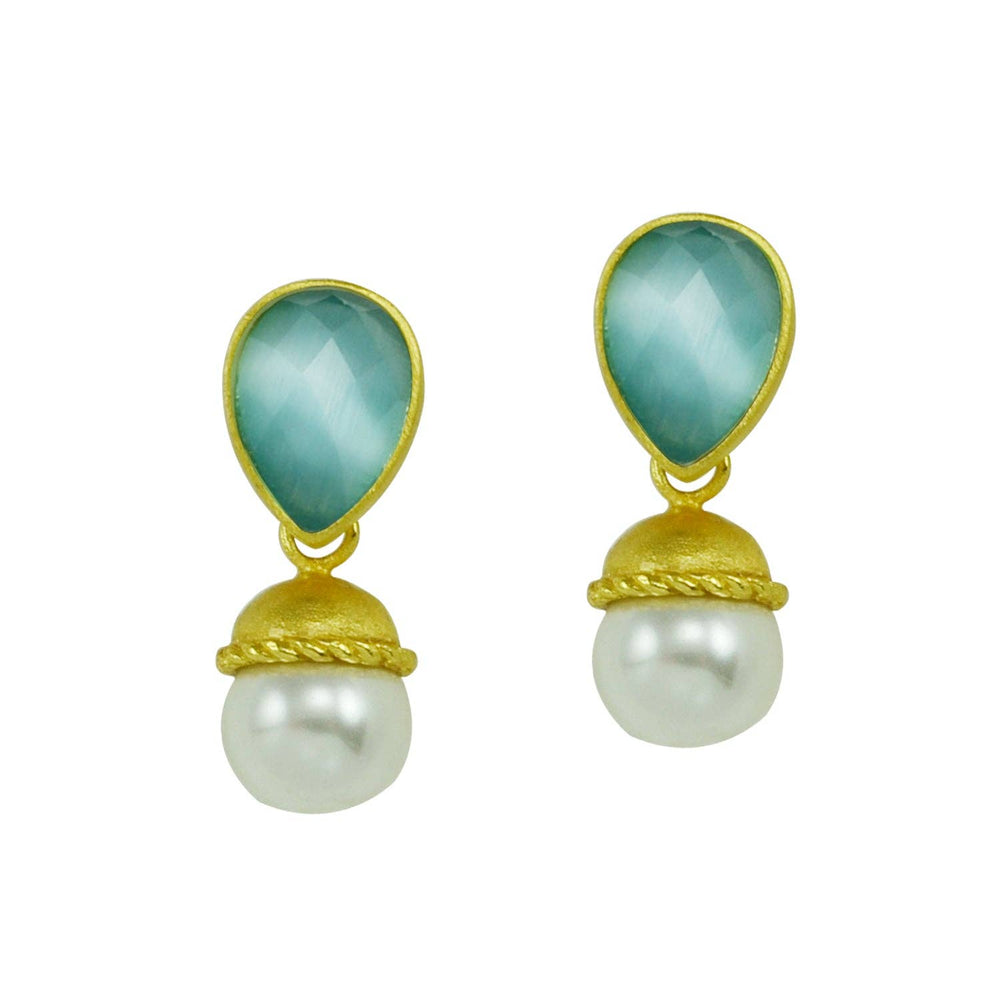 SABRINA EARRINGS-Blue Hand Home