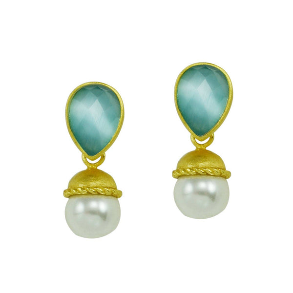 SABRINA EARRINGS-Blue Hand Home