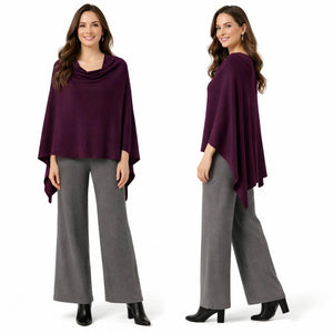 8672 - Cashmere Feel Ponchos