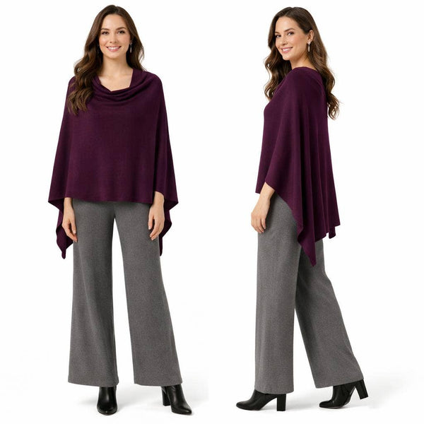 8672 - Cashmere Feel Ponchos