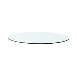Dakota Round Coffee Table Glass Top / Clear-Villa & House-Blue Hand Home