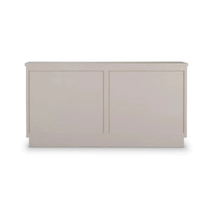 Dakota Storage Unit w/ Drawers & Rattan Baskets-Blue Hand Home