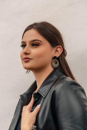 Mimi Earrings-Blue Hand Home