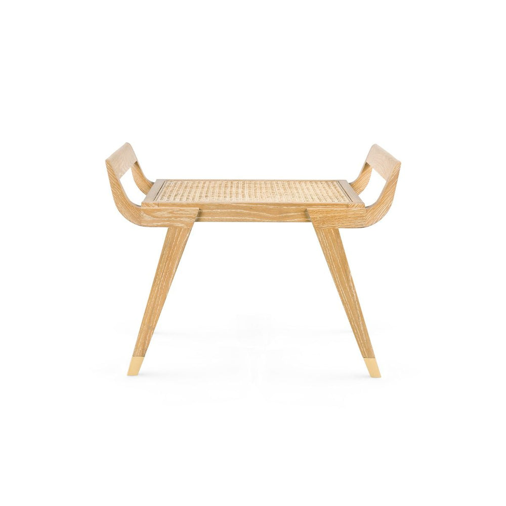 Delon Stool / Natural-Blue Hand Home
