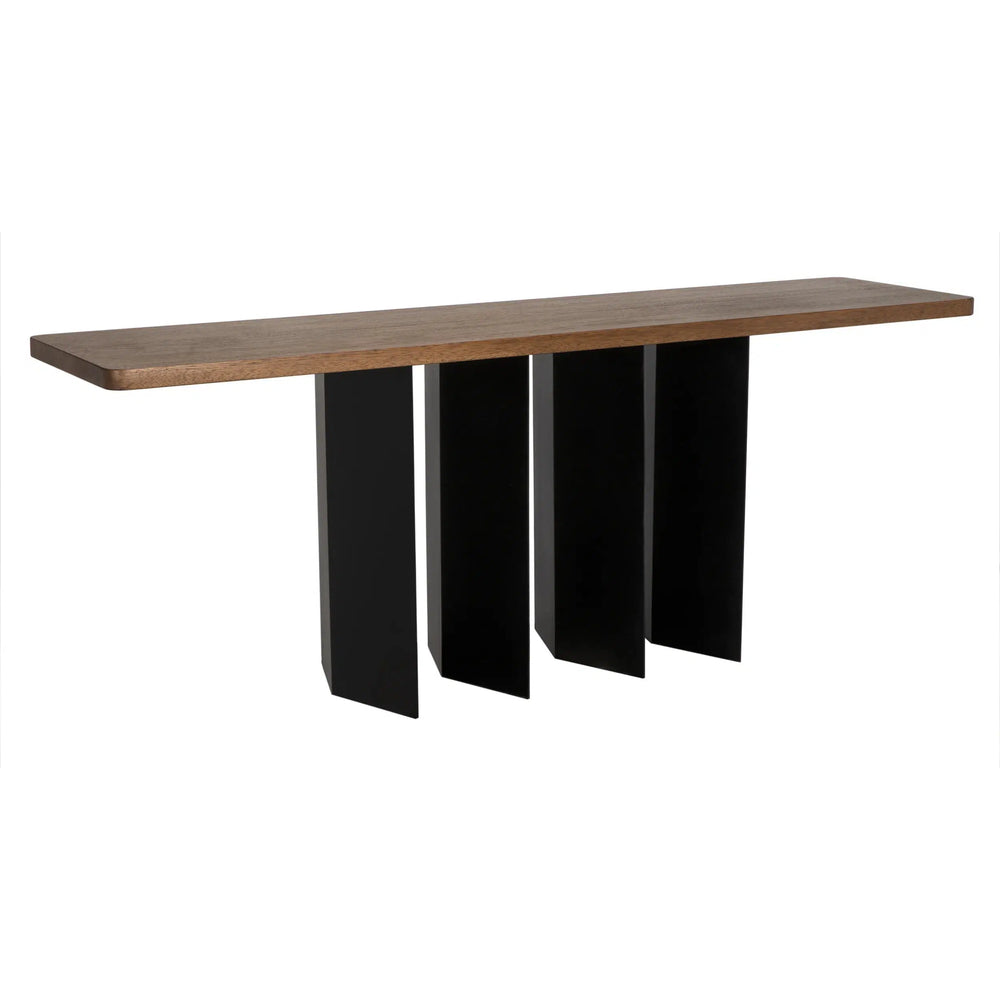Delta Console with Metal Base-Blue Hand Home
