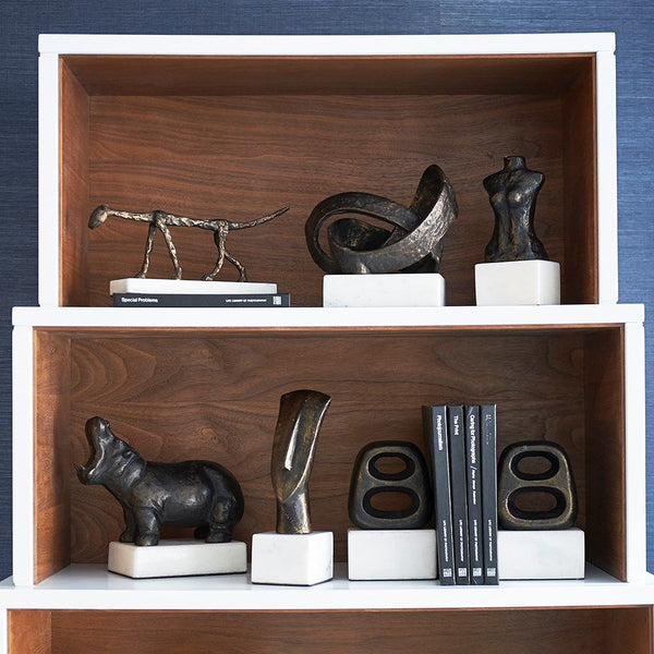 Demi Statue / Bronze-Villa & House-Blue Hand Home