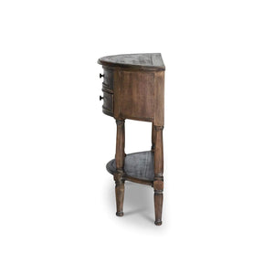 Demi-Lune Table-Blue Hand Home