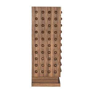Didier Cabinet, Dark Walnut-Blue Hand Home