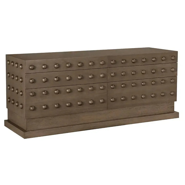 Didier Sideboard, Greige Walnut-Blue Hand Home