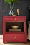 Ming 2-Drawer Side Table / Red-Villa & House-Blue Hand Home