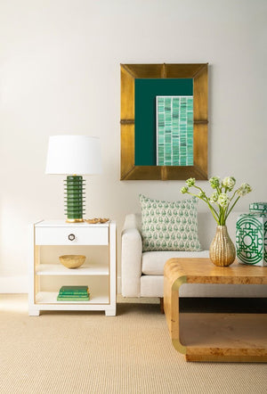 Elektra Lamp / Dark Green-Villa & House-Blue Hand Home