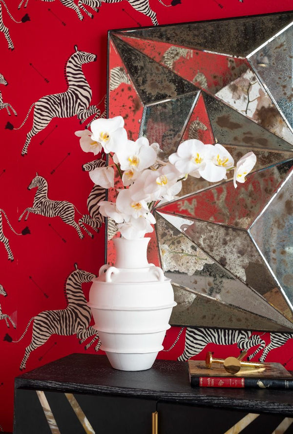 Phaedra Vase / Blanc de Chine-Villa & House-Blue Hand Home
