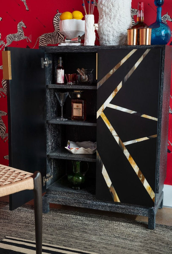 Emmett Cabinet / Black-Villa & House-Blue Hand Home
