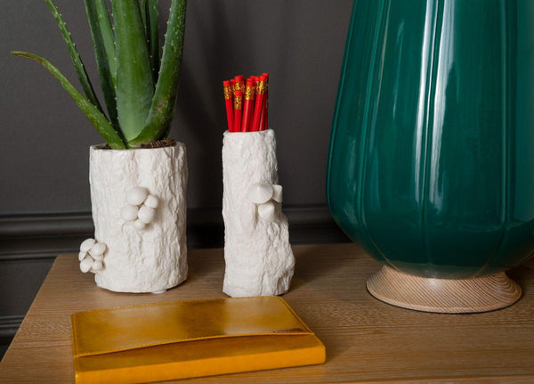 Branch Small Vase / Blanc de Chine-Villa & House-Blue Hand Home