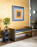 Odeon Large Bench/Coffee Table / Antique Brass and Dark-Villa & House-Blue Hand Home