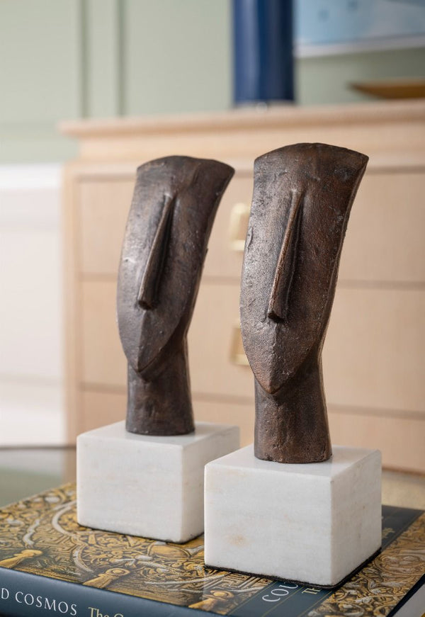 Delos Head Statue / Bronze-Villa & House-Blue Hand Home