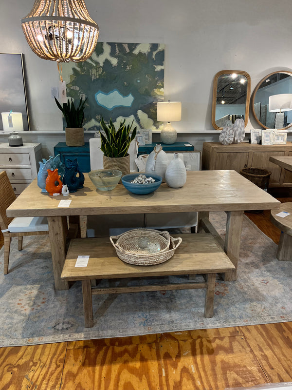 Drew Dining Table - 84-Blue Hand Home