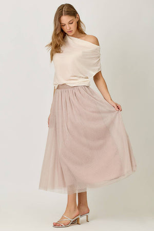 61286 Sparklet Tulle Skirt-Blue Hand Home