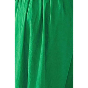 Ruched Front Tie Top-Blue Hand Home