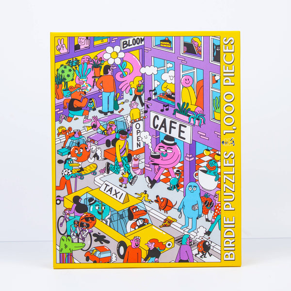 City Vibes | 1,000 Piece Puzzle-Blue Hand Home