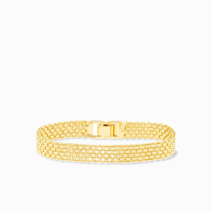 Mini mesh chain bracelet-Blue Hand Home