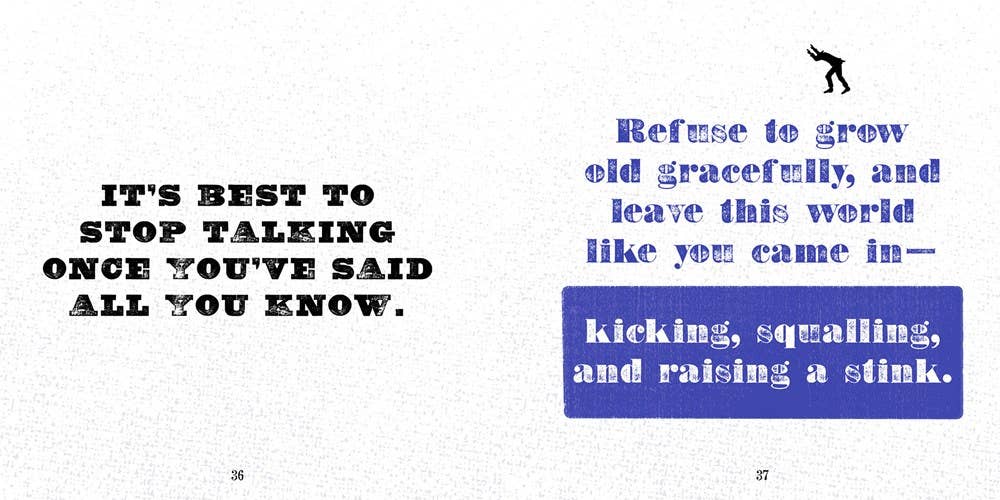 Cowfolk's Guide to Getting Older-Blue Hand Home