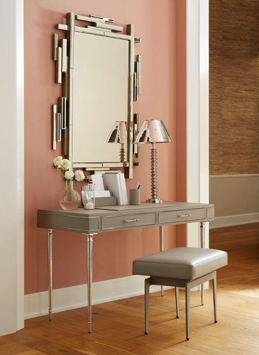 Edith Mirror / Polished Brass-Villa & House-Blue Hand Home