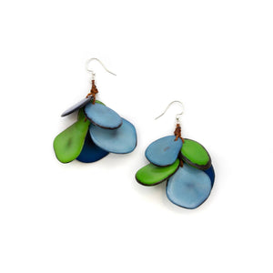 Mariposa Earrings-Blue Hand Home