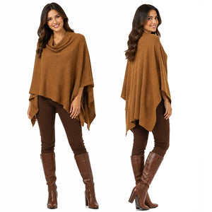 8672 - Cashmere Feel Ponchos