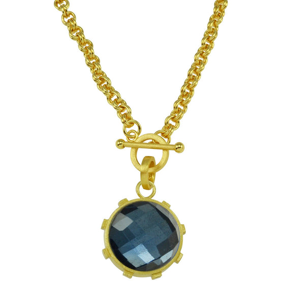 GISELE NECKLACE-Blue Hand Home