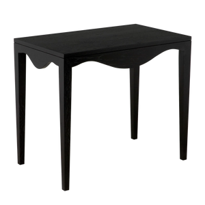 Elaine Side Table, RO, Black - 30x18x26-Blue Hand Home