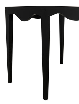 Elaine Side Table, RO, Black - 30x18x26-Blue Hand Home