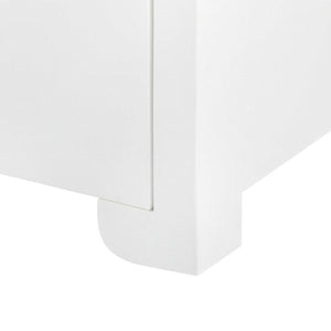 Elina 3-Drawer Side Table-Blue Hand Home