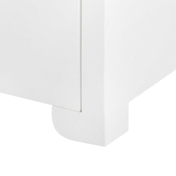 Elina 3-Drawer Side Table-Blue Hand Home