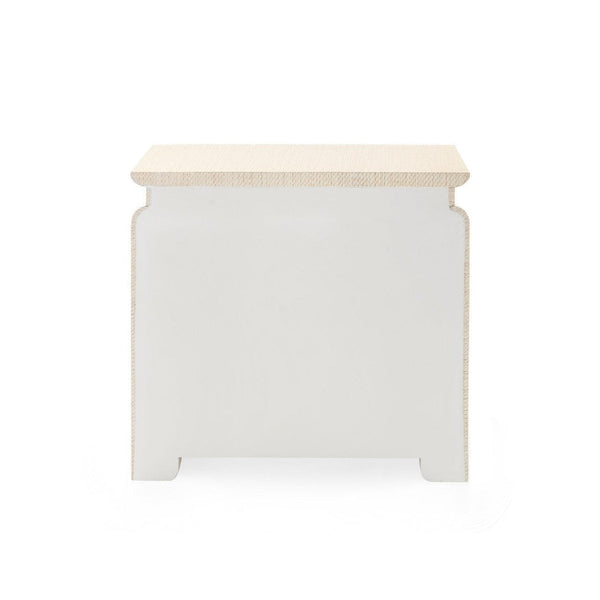 Elina 3-Drawer Side Table-Blue Hand Home