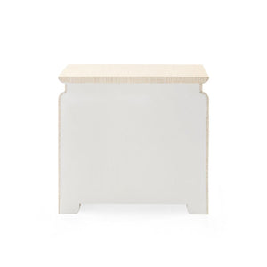 Elina 3-Drawer Side Table-Blue Hand Home
