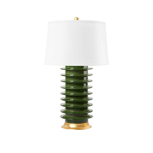 Elektra Lamp / Dark Green-Villa & House-Blue Hand Home