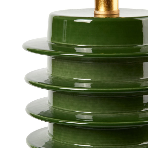 Elektra Lamp / Dark Green-Villa & House-Blue Hand Home